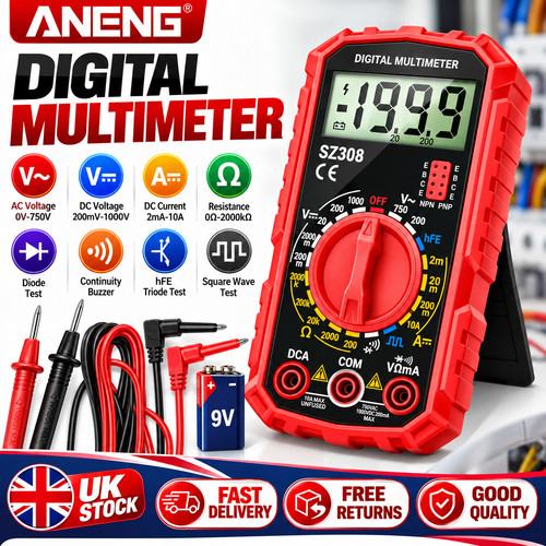 Digital multimeter dc - digital,