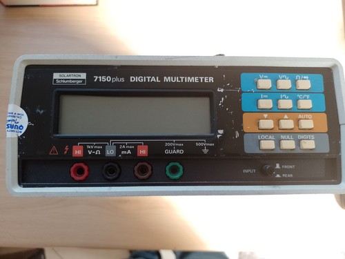 Solartron schlumberger 7150 - schlumberger,