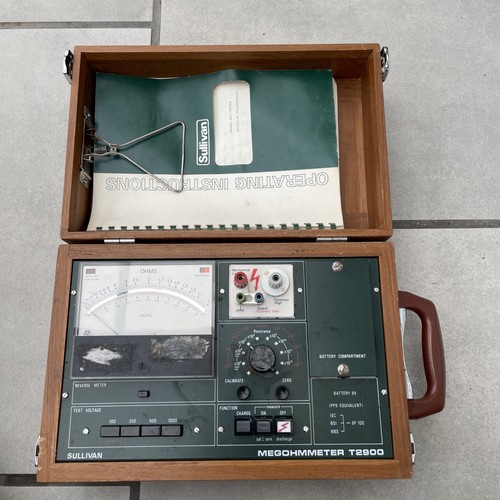 Sullivan t2900 high resistance - sullivan,