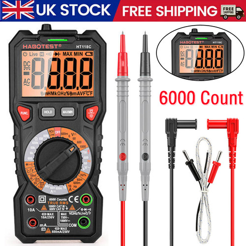 Digital multimeter 6000 - multimeter, count