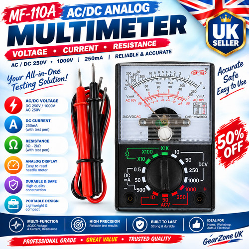 110a analog multimeter - analog, ac