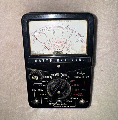 Batts vintage analogue - vintage,