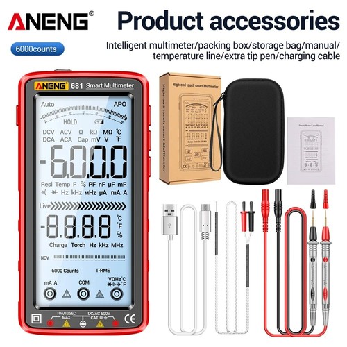 Aneng 681 digital multimeter - aneng,