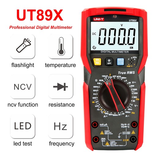 Uni ut89x ut89xd ncv - uni-t, ut89x/ut89xd