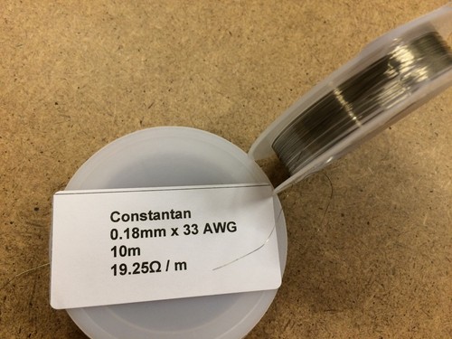 18mm 10m awg constantan - 0.18mm,