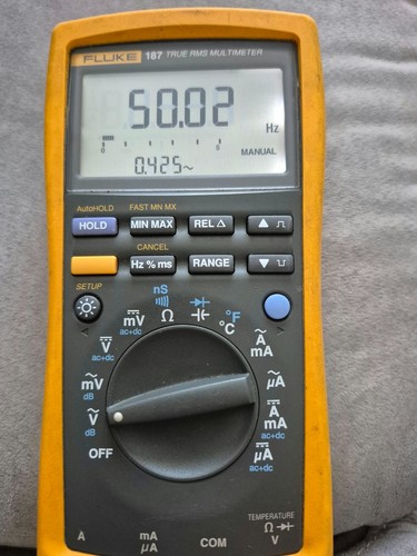 Fluke 187 true rms multimeter - 187,