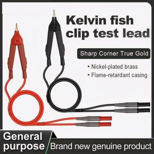 Wire kelvin test leads for - 4-wire,